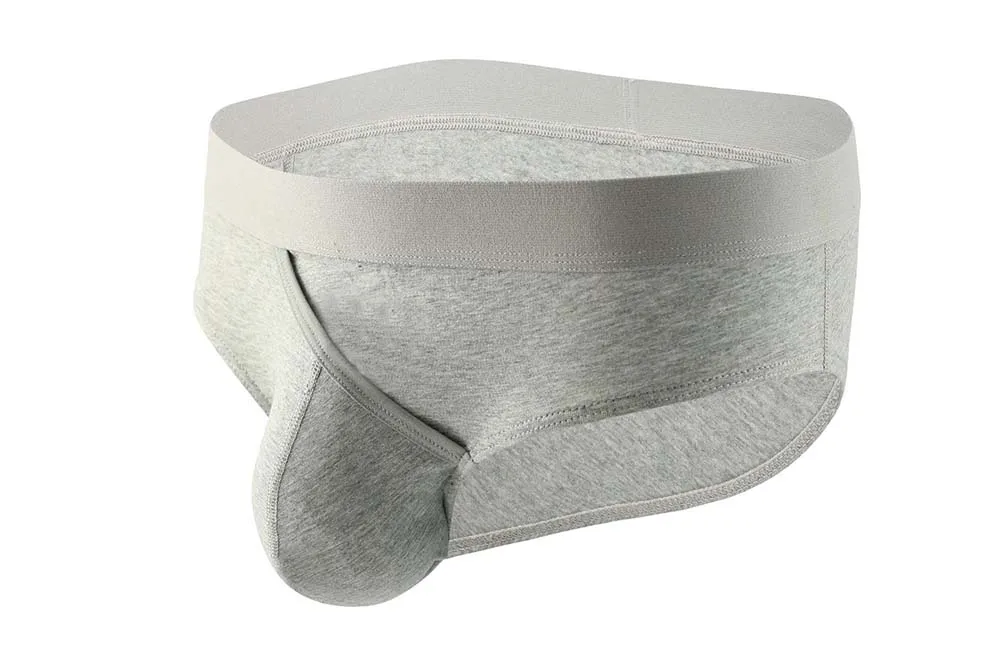 Мужские сексуальные брифы мужское нижнее белье с низкой посадкой и выпуклым