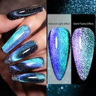 Светоотражающий магнитный гель LILYCUTE 7 мл 9D с кошкой и магнитной палочкой, Полупостоянный лак для ногтей, блестящий магнитный гель