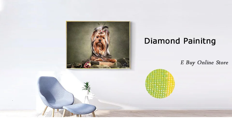 DIY Алмазная картина вышивка крестиком Алмазная вышивка собаки животное полная квадратная Алмазная мозаика фотографии Стразы домашний декор