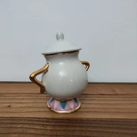 hot sale beauty and the beast sugar bowl pot geniune ceramic coffee tea set cartoon xmas gift drop shipping fast post