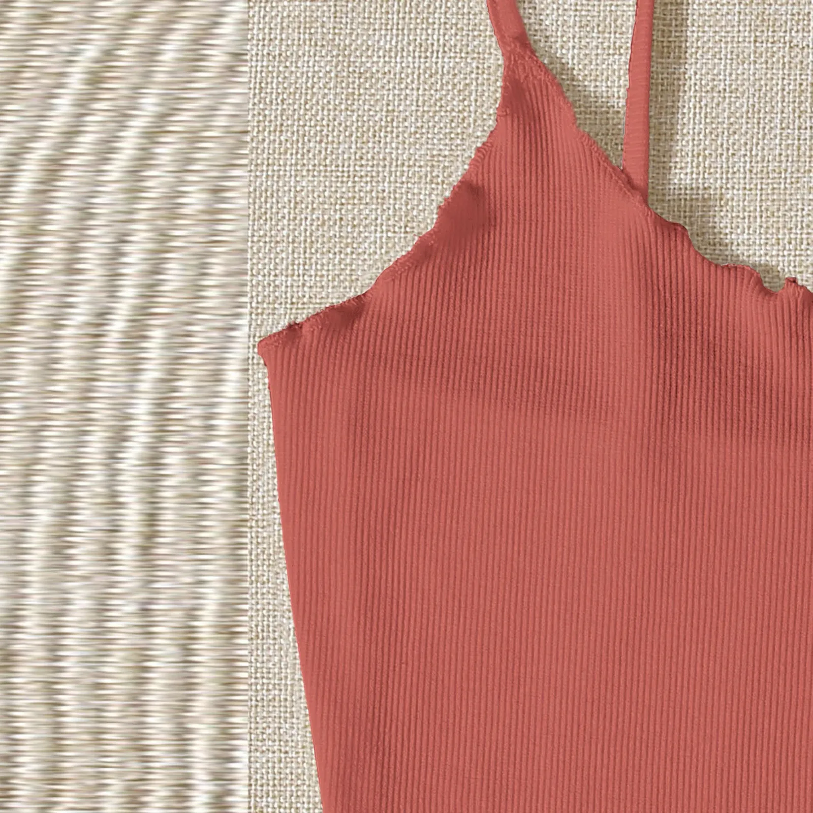 

Women Sleeveless Pullover Vest Tank Crop Tops Shirts Summer solid color cotton ladiesshort camisole Casual simple style M*