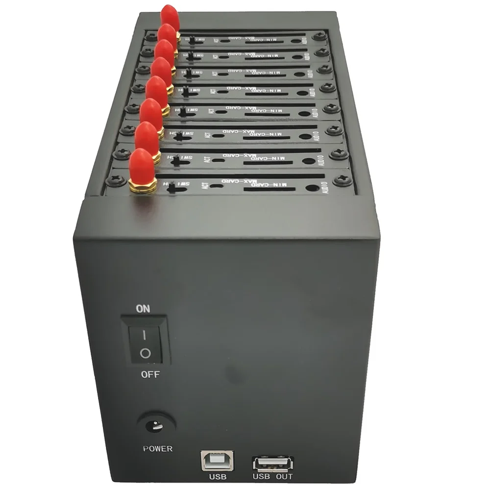 YX 4G Multi Sim 8 порт Gsm модем пул для массовых Sms отправки и получения 850/900/1800/1900 MTK