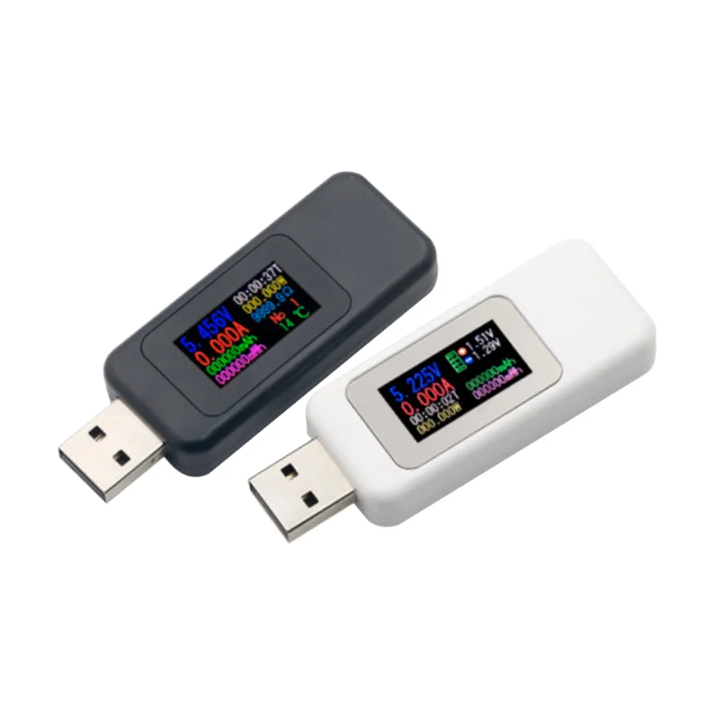 USB-тестер 10 в 1 цифровой вольтметр постоянного тока амперметр измеритель