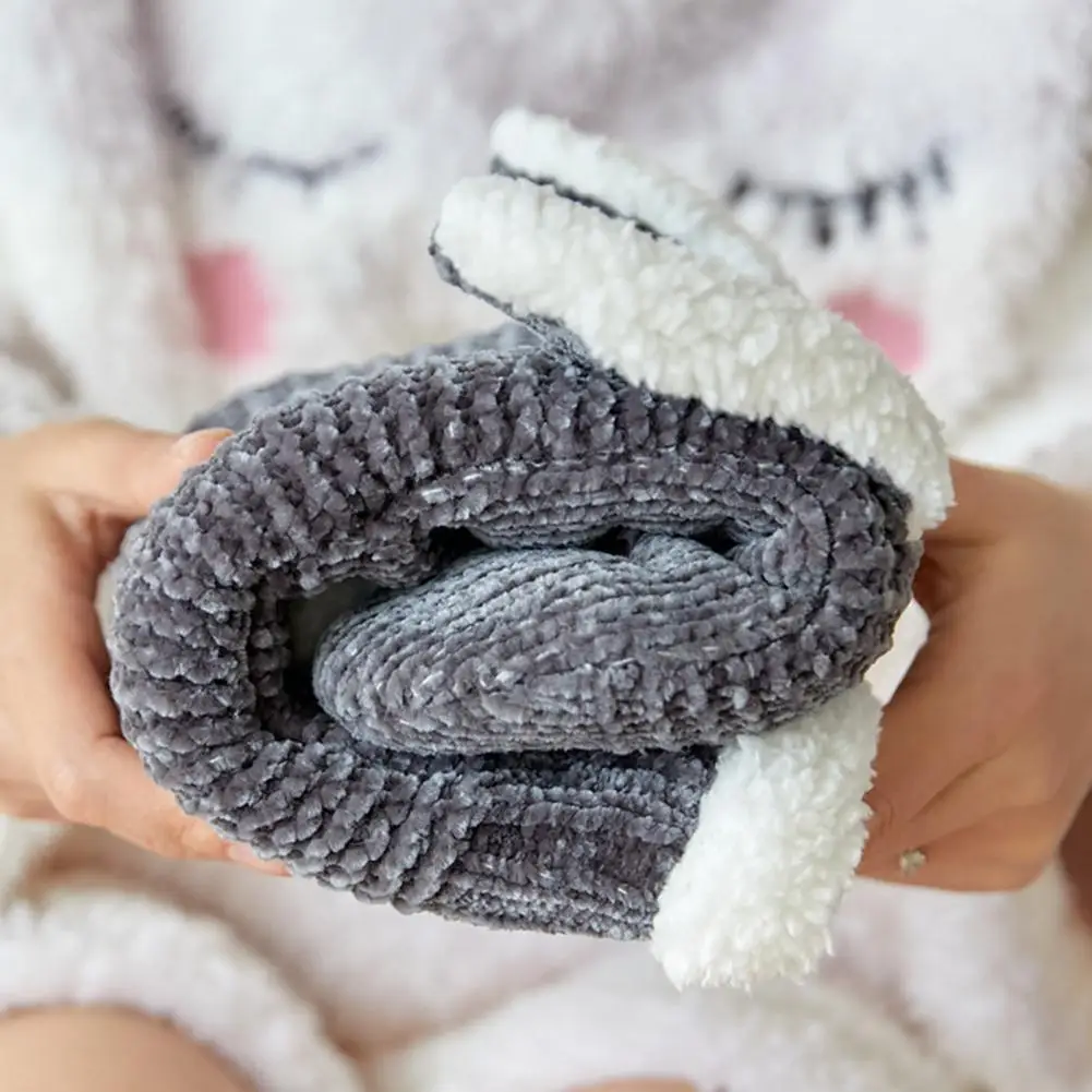 

Устойчивые к разрыву носки для сна на флисовой подкладке с мультяшным рисунком для повседневного ношения