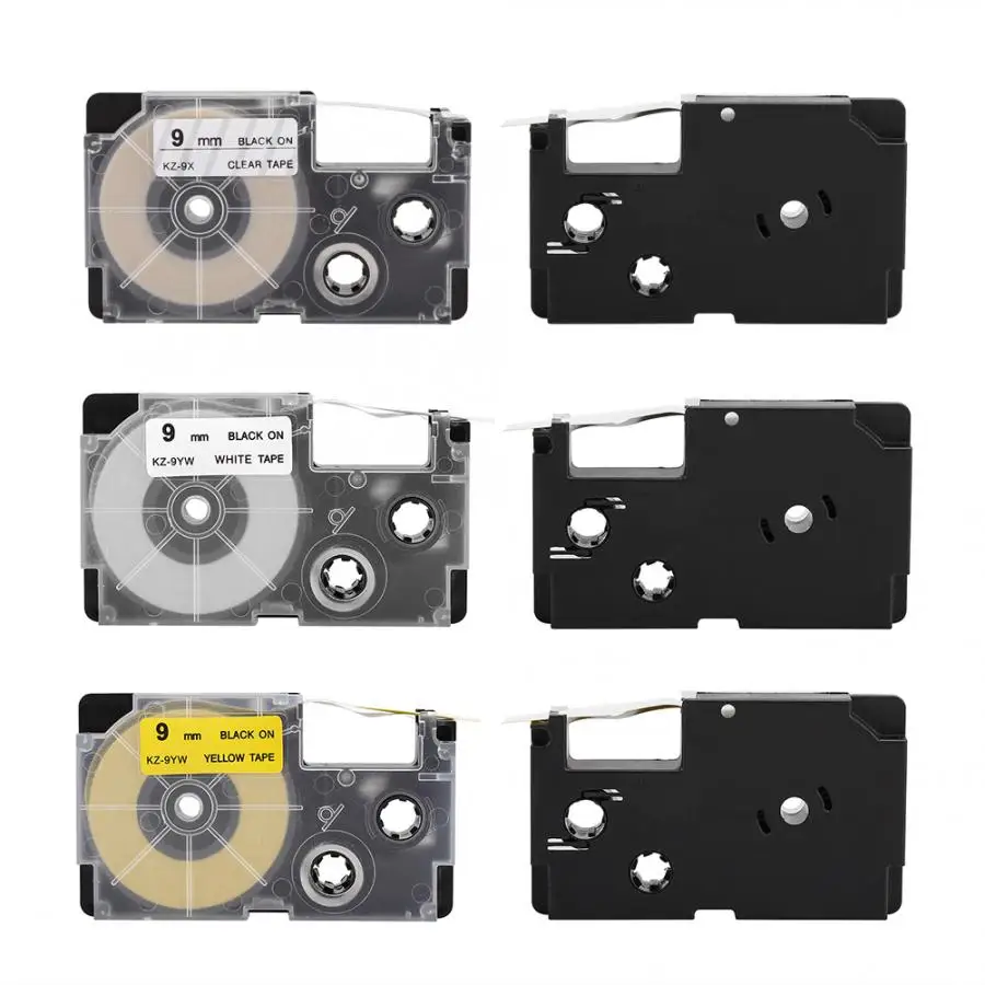 Лента для принтера 9 мм ленточного картриджа объектива с оптическими зумом Casio