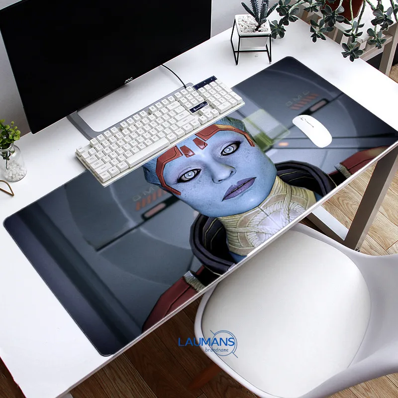

High Speed New Mousepad Extended Gaming mouse pad Large Mousepads Gift for Boy friends and Lover of Mass Effect N7