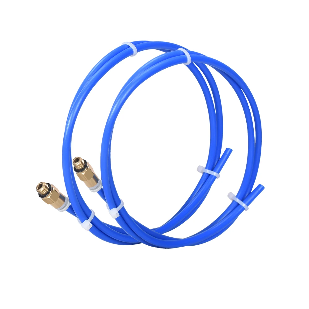 upgrade 2 in 1 out hotend kits dual colors 12v24v 40w v6 nozzle extruder 1 75mm filament for cr10s ender3s 3d printer parts free global shipping