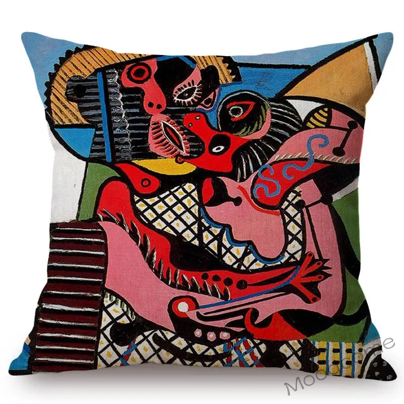 Чехол для диванной подушки декоративный прямоугольный чехол с испанским