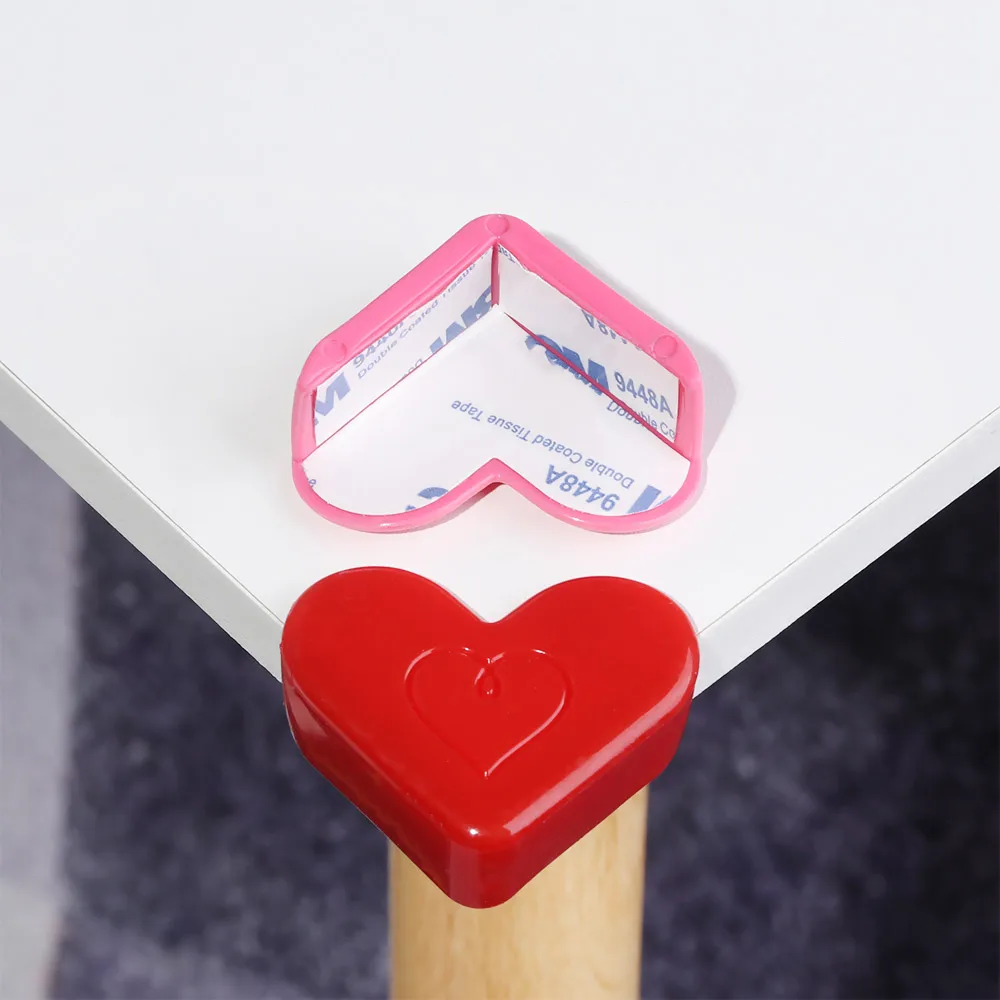 4 шт сердце Форма малышу защиты углов безопасность передовые протекторы с