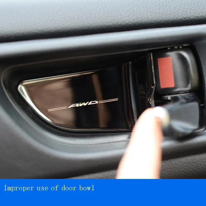 

Tuning Voiture Pegatina Coche Adesivi Auto Car Accessories Interior Decoration Door Handle 2009 FOR Subaru Forester Outback XV