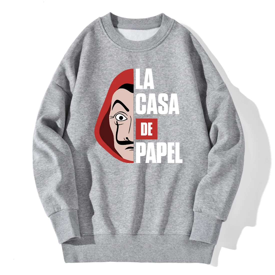 

Мужская толстовка Kpop, уличная одежда с принтом La casa de papel, толстовка с круглым вырезом, топы для отдыха, пуловеры, новинка 2020, осень