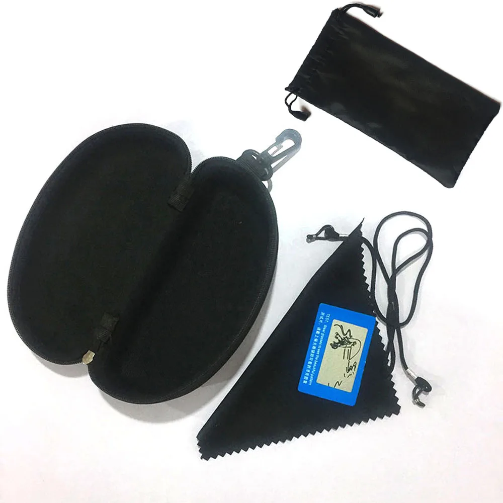 Футляр для солнцезащитных очков жесткий футляр на молнии тканевый Тестовая