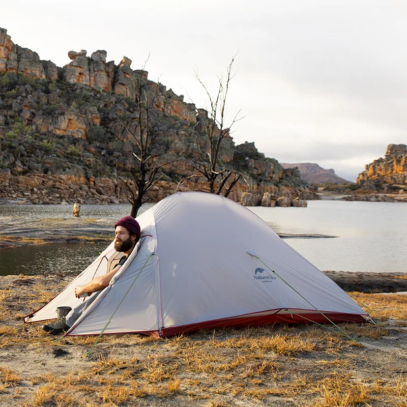 Палатка Naturehike Cloud Up туристическая Ультралегкая улучшенная двухслойная