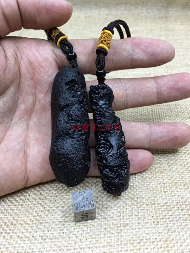 1 шт. горячая распродажа Очаровательная стеклянная подвеска метеорит Lei Gongmo