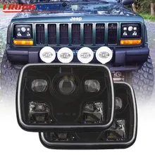 Для jeep cherokee 5x7 светодиодные фары с герметичным пучком для