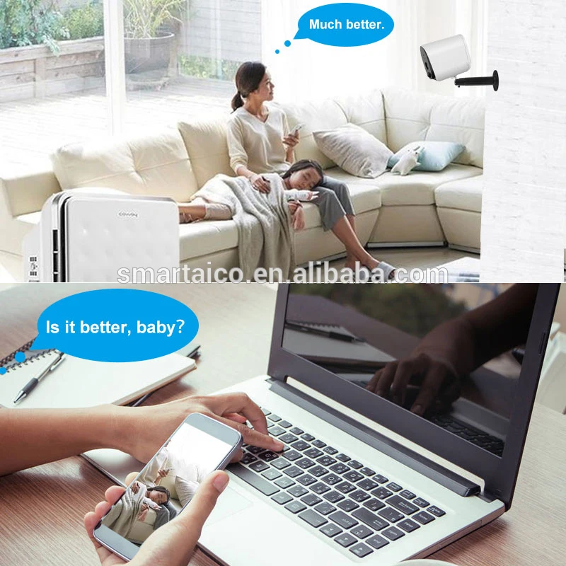 

Waterproof 1080P 2MP WIFI IP Camera Two-way Audio Smart Baby Monitor Home Security Battery Camera For Nanny Pet Shop Monitoring