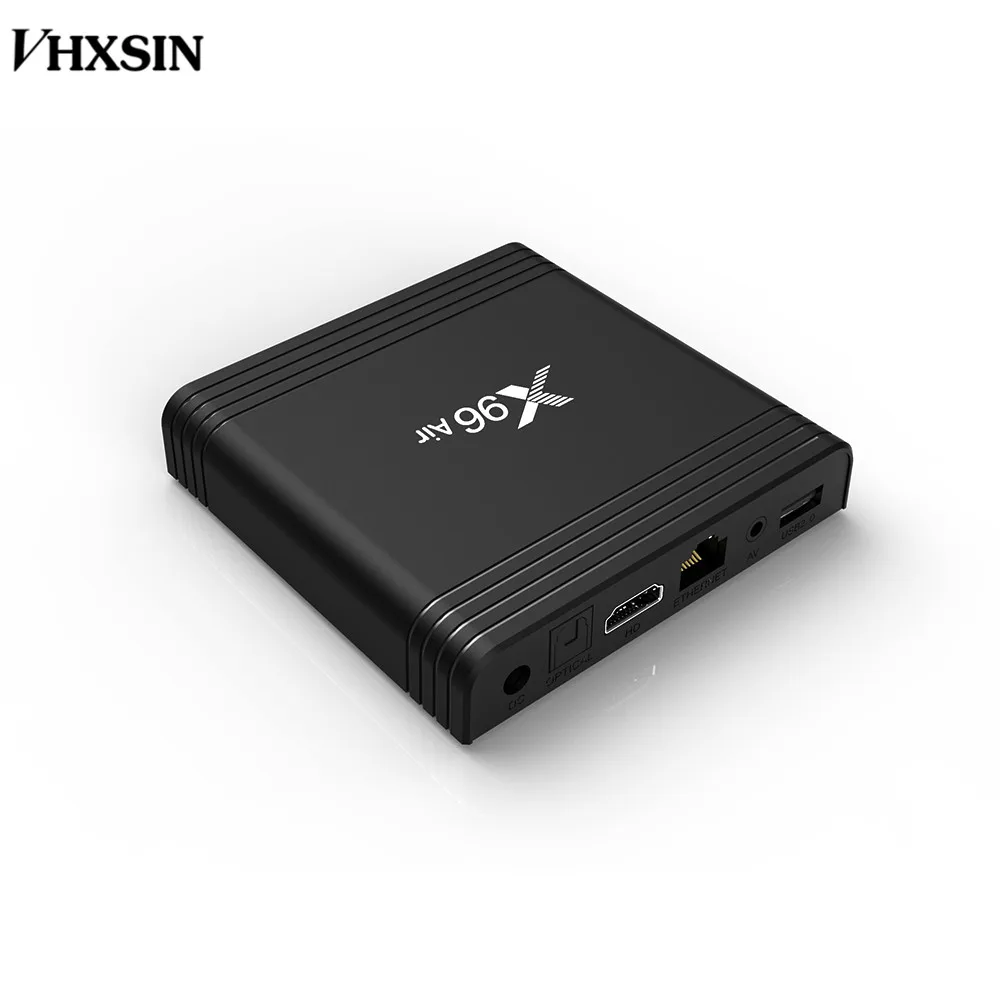 VHXSIN 50 шт. X96 Air Amlogic S905X3 Android 9 0 ТВ-бокс 4 Гб 64 ГБ 32 wifi 1080P 4K 60fps Видео Воспроизведение 2 16