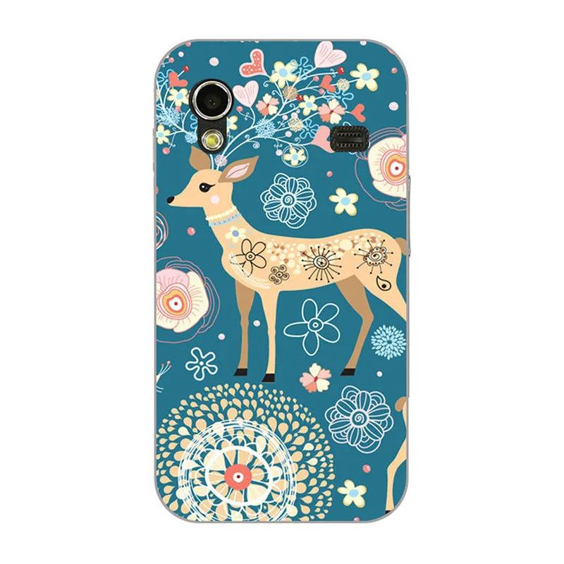 M111 Модные, мягкие, силиконовые чехлы для samsung Galaxy Ace S5830i GT S5830 GT-S5830i чехол с принтом задняя крышка мультяшная Роза узорная оболочка - Цвет: M111