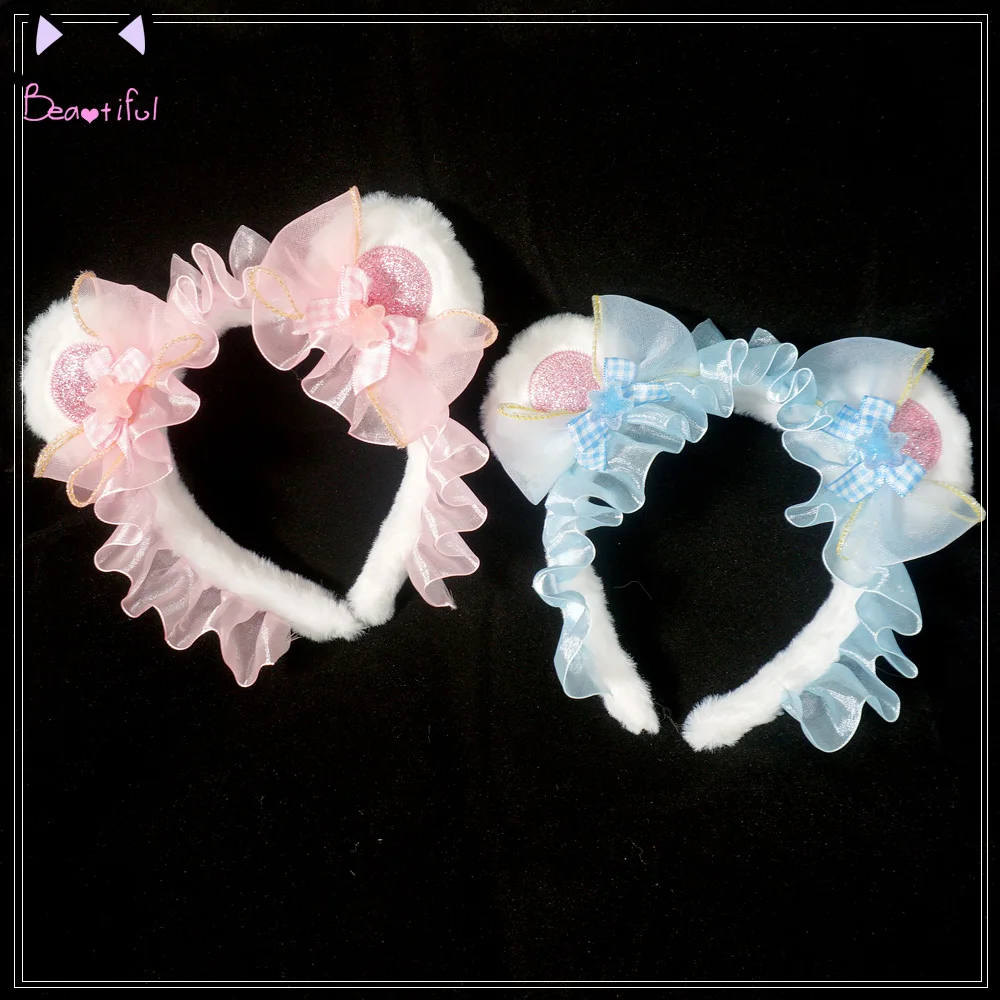 Ободок для волос в виде милой принцессы с бантом и ангелом|Аксессуары костюмов| |