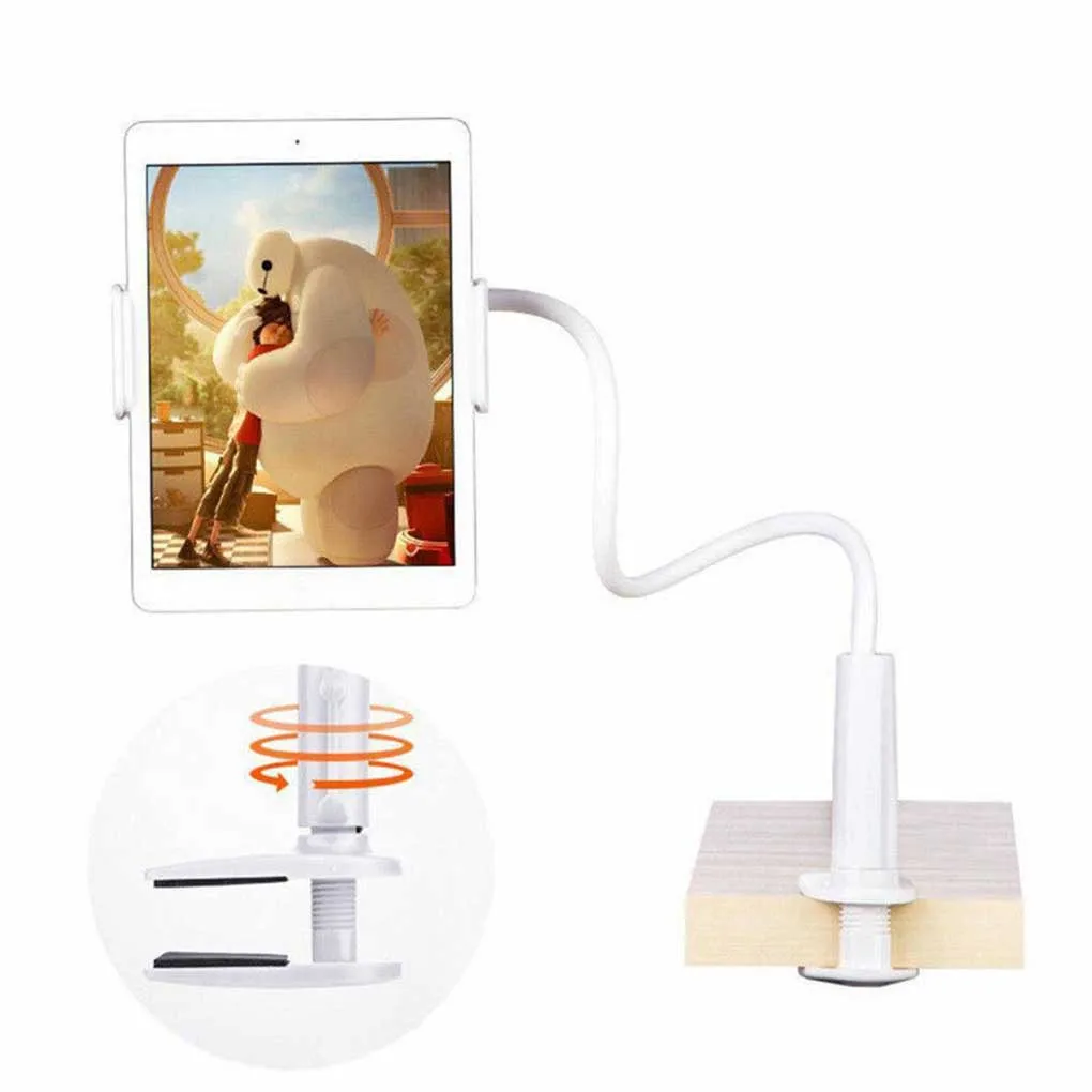 Универсальный держатель для планшета с длинной ручкой iPad Air Mini Xiaomi Mi Pad Kindle 4 0 до 10