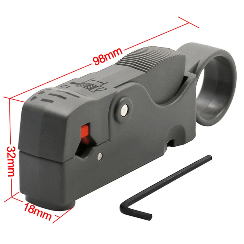

1pc Automatic Stripping Pliers Multifunctional Wire Stripper Wire Cable Tools Stripping Crimping Tool With Hexagon Wrench