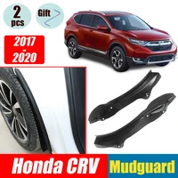 for honda crv cr v 2017 2022 rear wheel fender special rear door rear wheel fender modification car accessories mudguard 2pcs