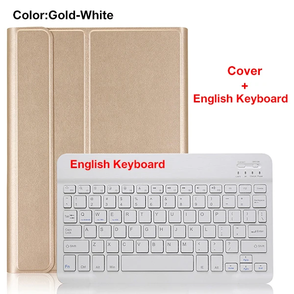 19IPAD102 DYBTEN THJ Чехол с клавиатурой для iPad 10,2 чехол funda для Apple iPad 7 7-го поколения из искусственной кожи беспроводной Bluetooth чехол для планшета - Цвет: 19IPAD102 DYBTEN THJ