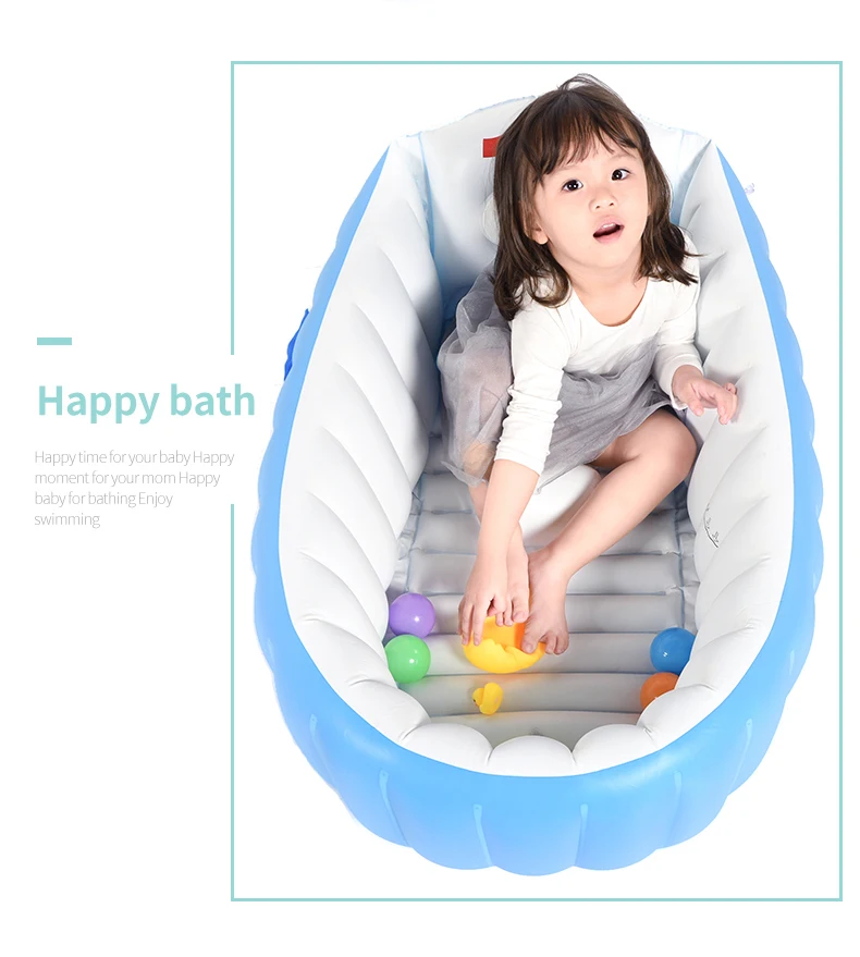 

Infant Bathtub Neonates Can Sit And Lie In A Foldable Inflatable Bathtub For Large Babies
