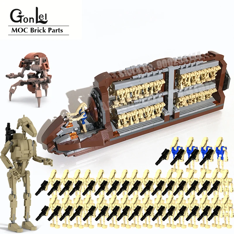 Конструктор Star Droidekas конструктор для штурма взвода MOC космос B1 боевой эсминец