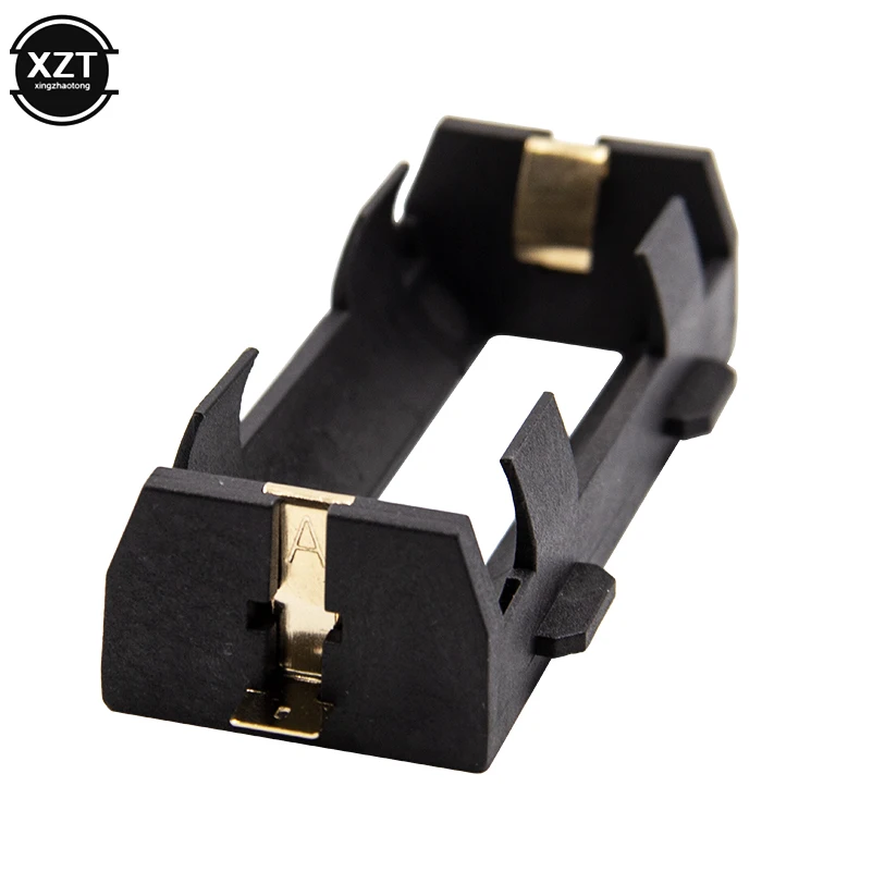 Чехол для батарей smd 1/2x26650 коробка хранения бронзовые значки 1x2 слота 26650 корпус