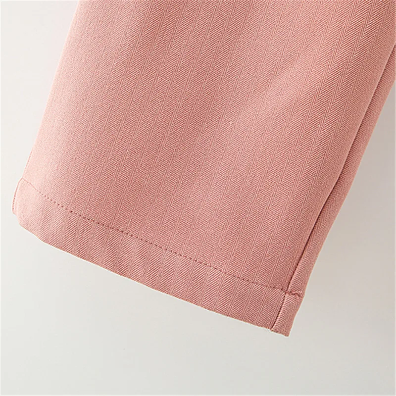 

BLSQR Solid High Waist Casual Women Pants 2020 Autumn Trousers Wide Leg Work Wear Office Lady Vintage Pants