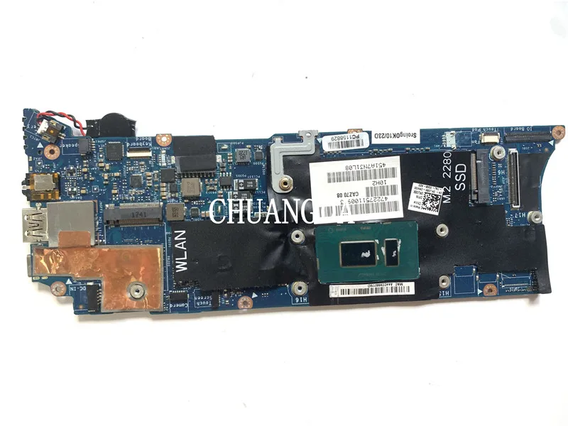 Материнская плата для ноутбука 09RC6W LA-F051P DELL XPS 13 9360 SR3LB 4 Гб ОЗУ полностью