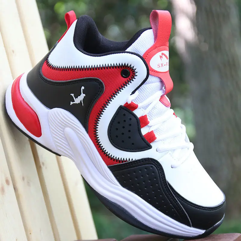 

Men Professional High-top Basketball Shoes Men's Cushioning Light Basketball Sneakers Women Mesh Breathable Outdoor Sports Shoes