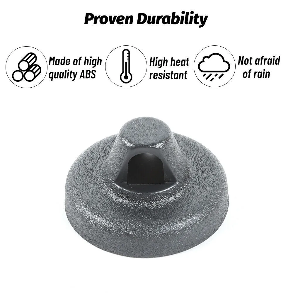 

1PCS ABS Car Antenna Base Cover Decoration Trim For Jeep Wrangler JK JKU JL JT High Quality Car Accessories