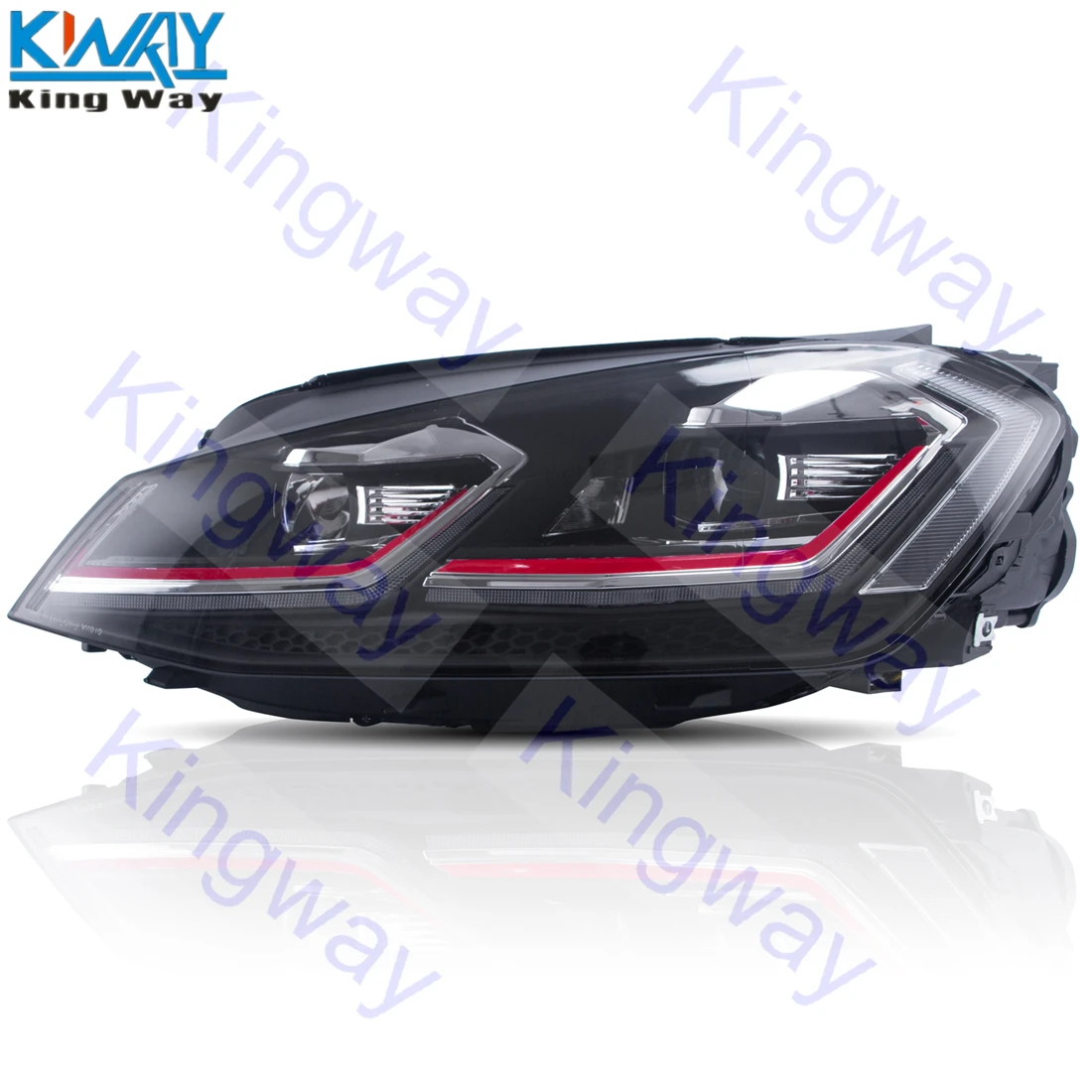 Бесплатная доставка фары для проектора King-Way со светодиодный светкой 2015-2017 MK7