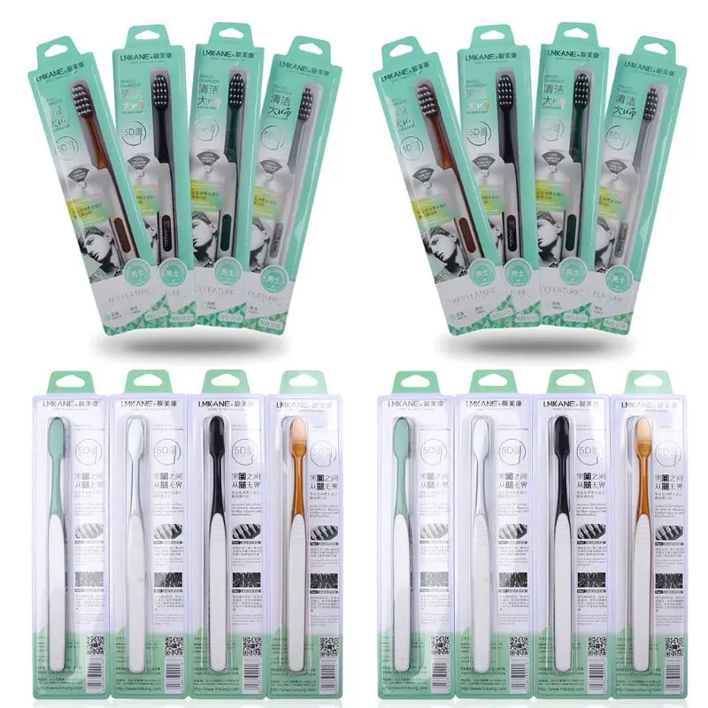 

Elastic Brush Toothbrush Soft Hair Toothbrush Adults Men Daily Necessities 896D