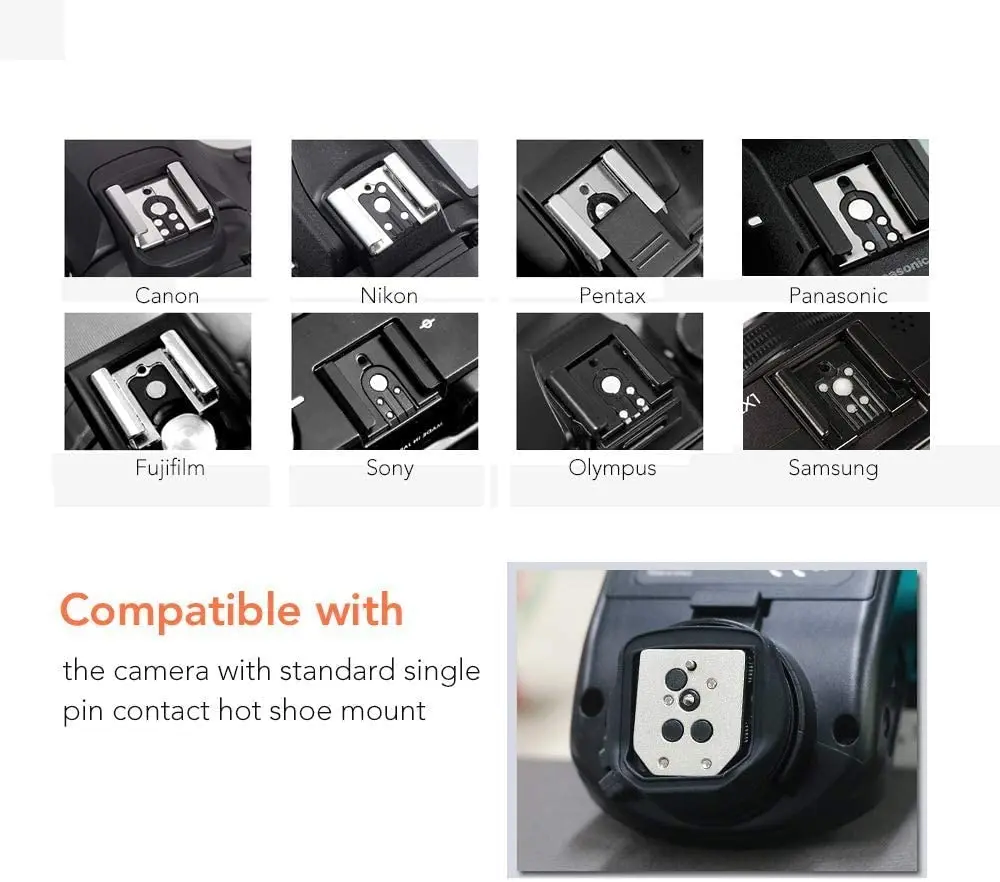 Беспроводной триггер для вспышки AODELAN E2 E4 работает с Profoto A1 B2 B10 D2 Canon Nikon Sony Pentax