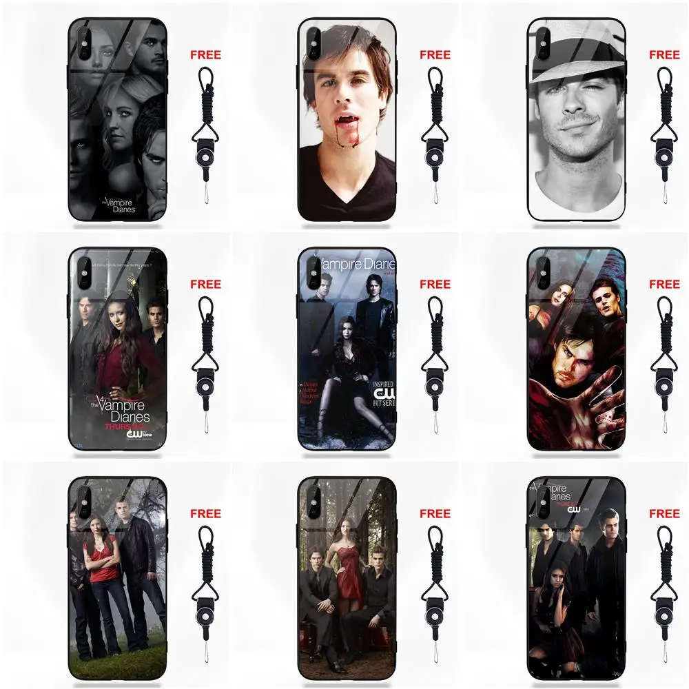 Дневники вампира Ян Джозеф сомерхалдер для Apple iPhone 5 5C 5S SE 6 6S 7 8 Plus X XS Max