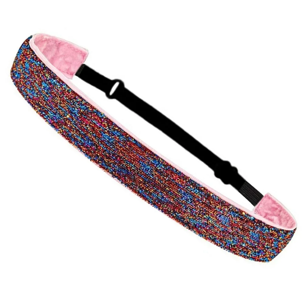

Headwear Hair Accessories Elastic Headband Outdoor Hairband Flash Fashion Hair Accessories Vintage Hairband Yoga Sports Hairband