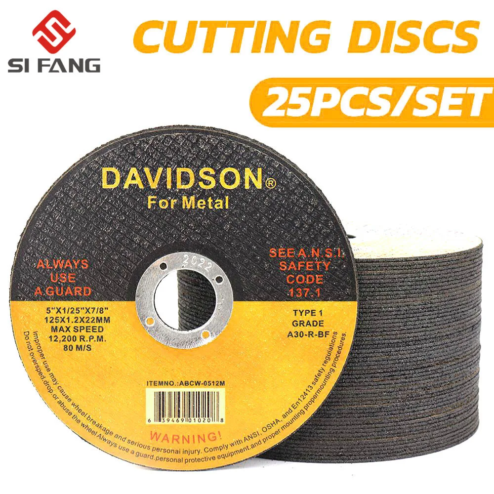 

25Pcs 125MM Metal Stainless Steel Cutting Discs Cut Off Wheels Flap Sanding Grinding Discs Angle Grinder Wheel