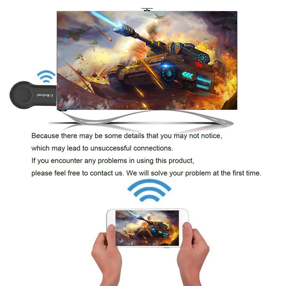 E10 WiFi HDTV беспроводной адаптер дисплея для iOS Android телефона ПК|SmartTV-стики и тюнеры| |