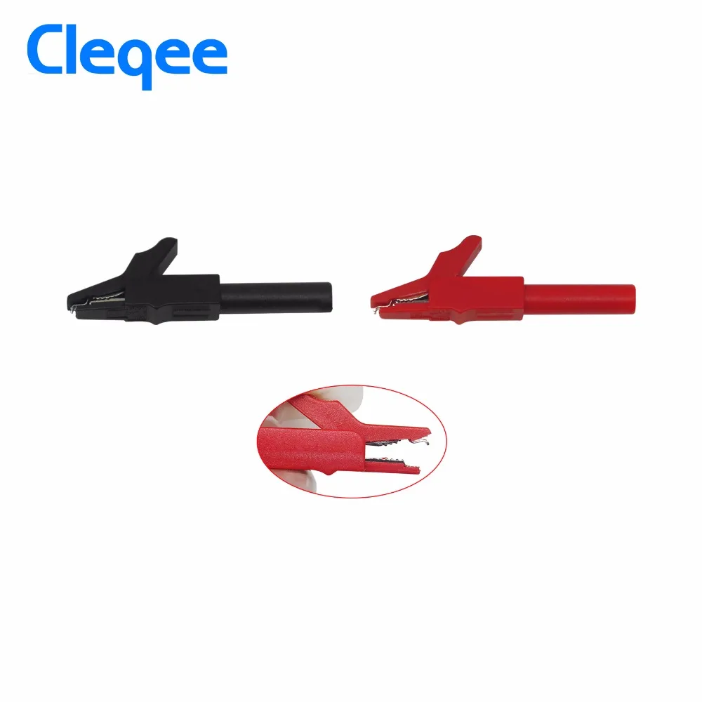 

Cleqee P1800B BNC To 4mm Banana Plug Test Probe Alligator Clip Electronic Test Lead Automotive tool oscilloscope cable