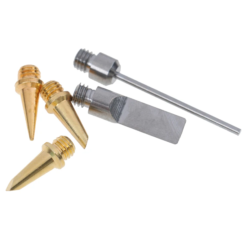 

New 5pcs Replacement Copper Tips Nozzle For HS-1115K Soldering Iron Cordless Welding Tools Gas Welding Tips