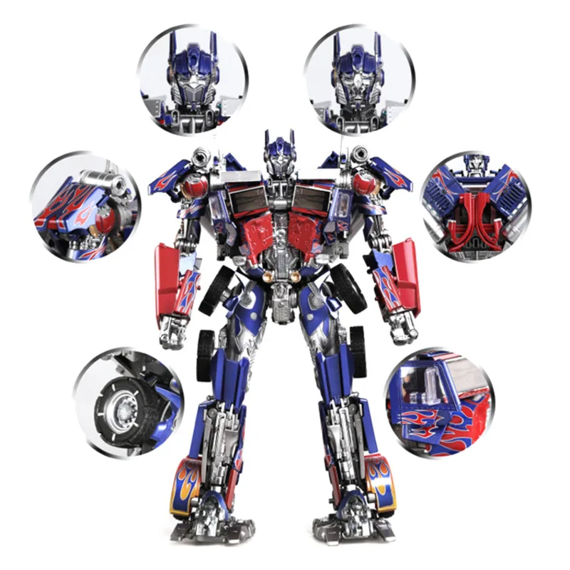 Figura de acci&oacute;n transformable de BMB Black Manba LS03, juguete de obra maestra, modelo de pel&iacute;cula MPM04 KO, coche de deformaci&oacute;n de Convoy, Robot-4