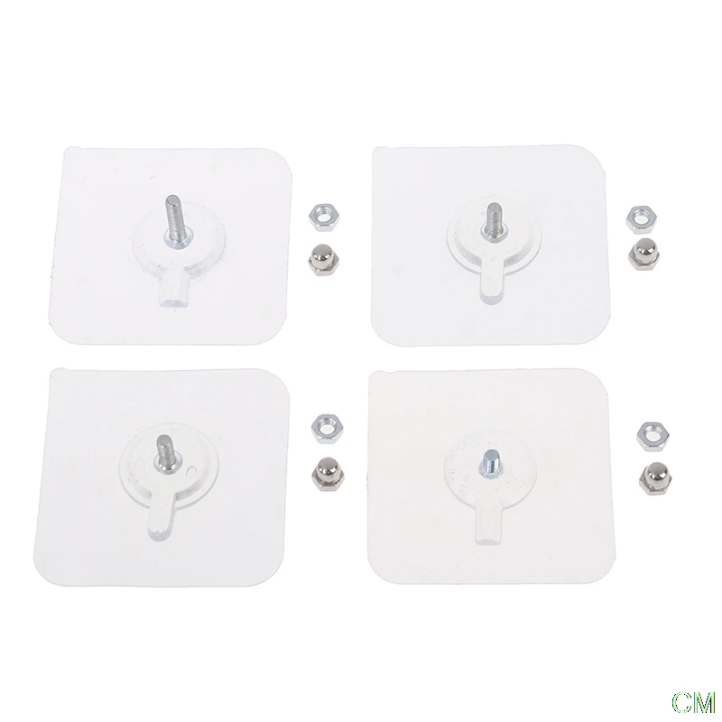 

10pcs Stickers Wall Non-Marking Hook Invisible Kitchen Bathroom Hanger Hook