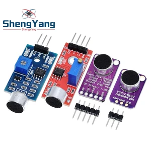 Selling Sound sensor module sound control sensor MAX4466 MAX9814switch detection whistle switch microphone amplifier For Arduino