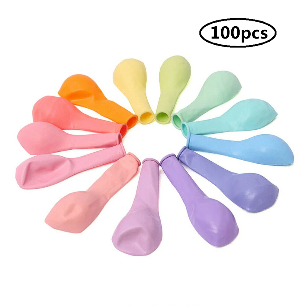 100 шт./упак. 5 дюймов Макарон латексные воздушные шары для детского душа вечерние