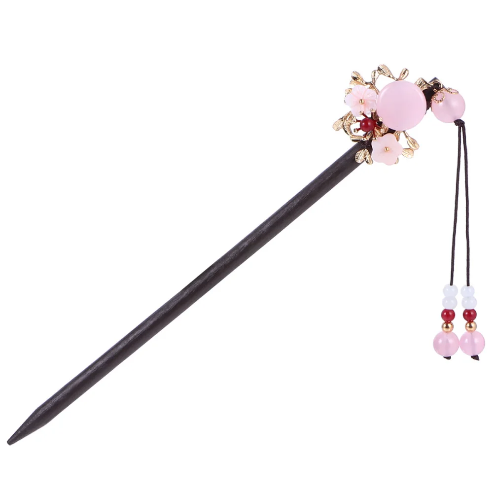 

1pc Wooden Antiquities Hairpin Hair Stick Headdress Hair Accessory Hair Pin