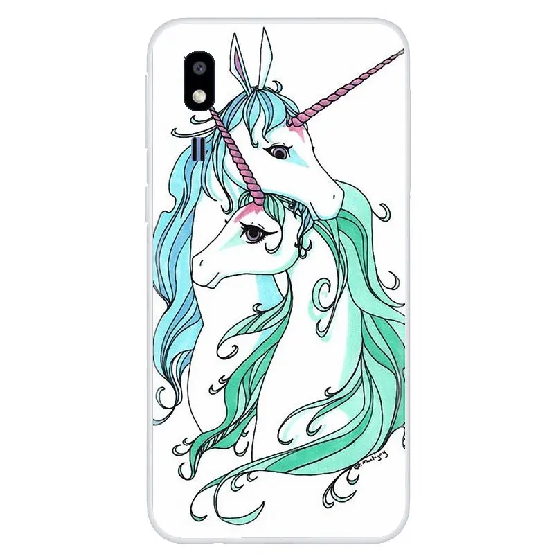 Силиконовый чехол для ZTE Blade A520 A512 A452 A602 A5 2019 V6 V7 V8 V9 V10 Lite Viat Pastel Rainbow Pink Horse Puke
