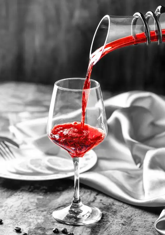 

Картины на холсте "Красное вино и бутылки" SELFLESSLY ART